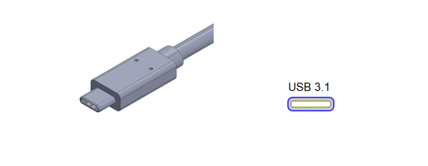 USB C 型連接埠